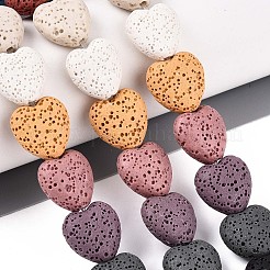 Natural Lava Rock Beads Strands&nbsp;G-N257-19A-01