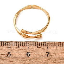 304 Stainless Steel Cuff Open Rings for Women&nbsp;SA-CBA6EDB-01G