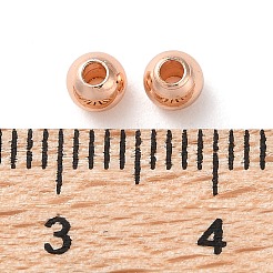 Rack Plating Brass Spacer Beads&nbsp;KKB-I709-03D-RG