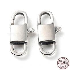 925 Thailand Sterling Silver Lobster Claw Clasps&nbsp;STER-D003-16P