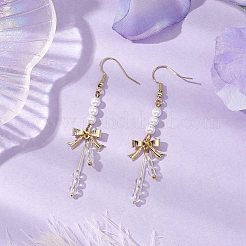 Shell Pearl Dangle Earrings&nbsp;EJEW-JE05980