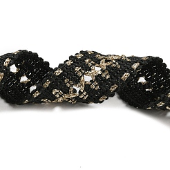 Polyester & Velvet & Paillette Ribbon&nbsp;OCOR-XCP0001-98