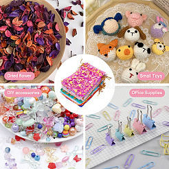 55Pcs 11 Colors Rectangle Organza Drawstring Gift Bags&nbsp;PAAG-TA0001-02