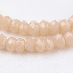 Opaque Glass Beads Strands&nbsp;EGLA-K010-B11