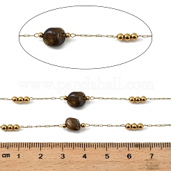 Handmade 316 Stainless Steel Nuggets Link Chains&nbsp;CHS-G051-01G-09