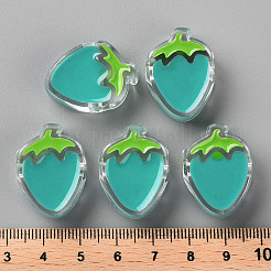 Transparent Enamel Acrylic Beads&nbsp;X1-TACR-S155-003G