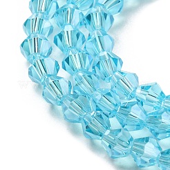 Transparent Electroplate Glass Beads Strands&nbsp;LS-GLAA-F029-2mm-C20