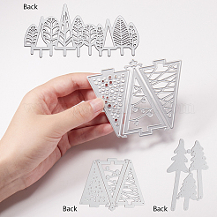 Christmas Tree Frame Carbon Steel Cutting Dies Stencils&nbsp;DIY-CP0001-06