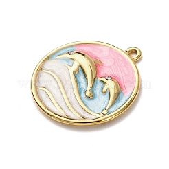 304 Stainless Steel Enamel Pendants&nbsp;STAS-I347-01G-03