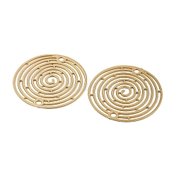 Rack Plating Brass Hollow Out Connector Charms&nbsp;KKC-D001-22KCG