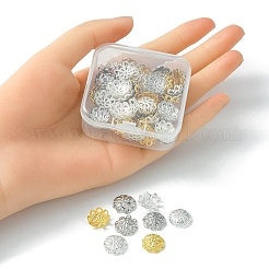 100Pcs 3 Style Iron Bead Caps&nbsp;IFIN-YW0001-77