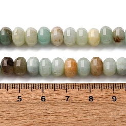 Natural Flower Amazonite Beads Strands&nbsp;G-P587-D08-02