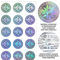 PET Waterproof Self Adhesive Laser Sticker&nbsp;STIC-WH0028-005