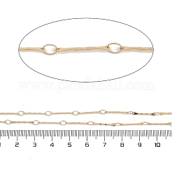 Ion Plating(IP) 304 Stainless Steel Twist Oval Link Chains&nbsp;CHS-K017-04G