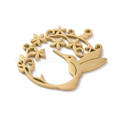 304 Stainless Steel Pendants&nbsp;STAS-S149-07G