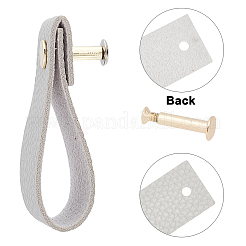 PU Leather Drawer Cabinet Handles&nbsp;DIY-WH0258-81C
