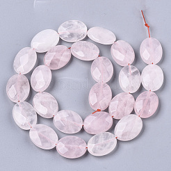 Natural Rose Quartz Beads Strands&nbsp;G-N0325-09B-01