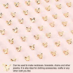 50Pcs Rack Plating Eco-friendly Brass Beads&nbsp;KK-DC0002-58