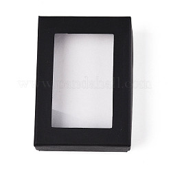 Rectangle Valentines Day Presents Packages Cardboard Jewelry Set Boxes&nbsp;CBOX-S001-90x65mm-02