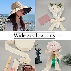 Cotton Cotton Twill Tape Ribbons&nbsp;OCOR-WH0057-30I-03