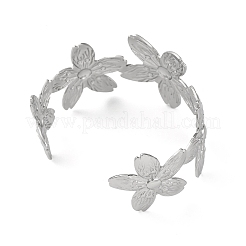 304 Stainless Steel Cuff Bangles for Women&nbsp;BJEW-G729-05P