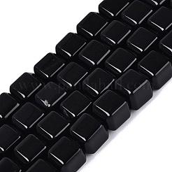 Natural Black Onyx Beads Strands&nbsp;G-Q608-10A