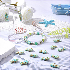 50Pcs Synthetic Turquoise Beads&nbsp;TURQ-SC0001-37