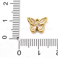 304 Stainless Steel Enamel Pendants&nbsp;STAS-B085-43G-01