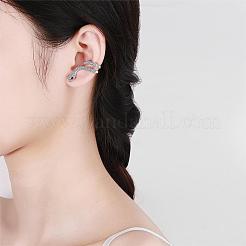 Clear Cubic Zirconia Snake Stud Earrings&nbsp;JE1077A