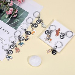 Alloy Enamel Keychains&nbsp;KEYC-SW00007-02