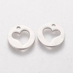 Non-Tarnish 201 Stainless Steel Charms&nbsp;STAS-Q201-T090