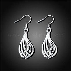 Teardrop Brass Dangle Earrings&nbsp;FS-WGC716D-01