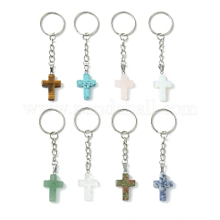 Gemstone Cross Keychain&nbsp;KEYC-JKC01159