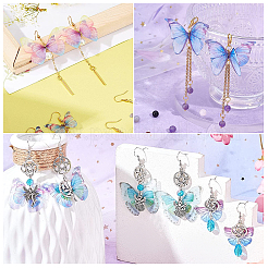 160Pcs 16 Style Polyester Fabric Wings Crafts Decoration&nbsp;DIY-SC0019-39