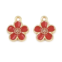 Alloy Enamel Pendants&nbsp;FIND-B059-04G