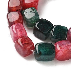 Natural Dragon Veins Agate Beads Strands&nbsp;G-G177-E04-05