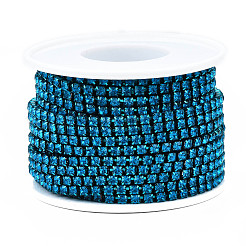 Electrophoresis Iron Rhinestone Strass Chains&nbsp;CHC-Q009-SS12-B20