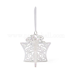 Christmas Transparent Acrylic Big Pendant Decorations&nbsp;HJEW-F017-03