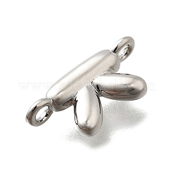 Brass Connector Charms&nbsp;KK-P295-01P-K