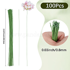 100Pcs Iron Covered with Paper Wire Twist Ties&nbsp;AJEW-SP0003-70B