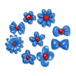 Opaque Resin Cabochons&nbsp;CRES-I049-02