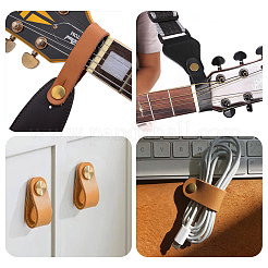 8Pcs 2 Colors PU Leather Guitar Strap&nbsp;FIND-CY0001-41