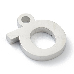 Non-Tarnish 304 Stainless Steel Charms&nbsp;STAS-G244-01S