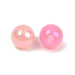 UV Plating Opaque Acrylic Beads&nbsp;MACR-I039-01