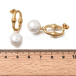 304 Stainless Steel Stud Dangle Earrings&nbsp;EJEW-E618-01G