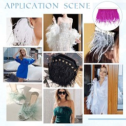 2M Fashion Ostrich Feather Trimming&nbsp;DIY-OC0013-52D