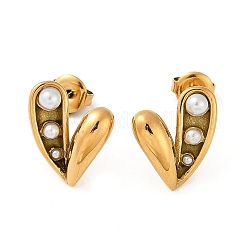 304 Stainless Steel Stud Earrings&nbsp;EJEW-G423-29A-G