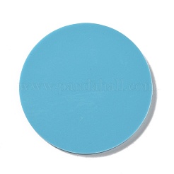 Tarot Theme DIY Flat Round Divination Coaster Food Grade Silicone Molds&nbsp;DIY-G083-02A
