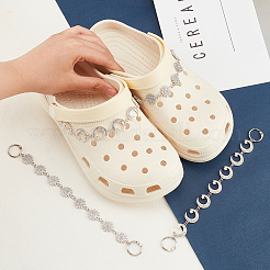 Sun & Moon with Star Shoe Decoration Chain&nbsp;FIND-AB00020-01