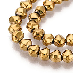 Electroplate Glass Beads Strands&nbsp;EGLA-N017-05A-B02